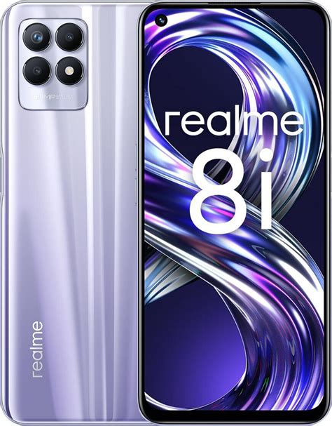 Смартфон Realme 8i 4/128Gb Purple: купить по цене 5 990 рублей в интернет магазине МТС