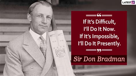 Sir Don Bradman Quotes With HD Images: Powerful Sayings by Australian Cricket Great To Mark His ...