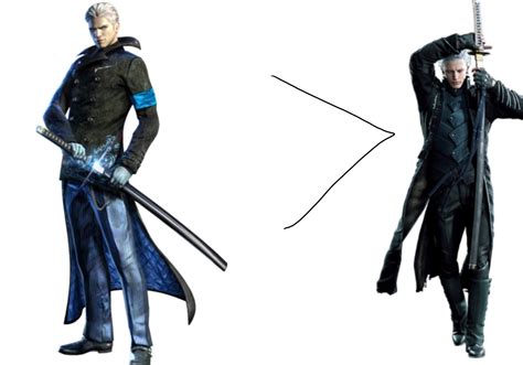 I like dmc: devil may cry Virgil clothes better the dmc 5 Vergil cloths ...