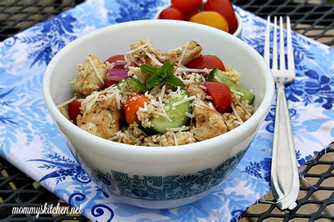 Couscous Salad with Grilled Chicken — Mommy's Kitchen