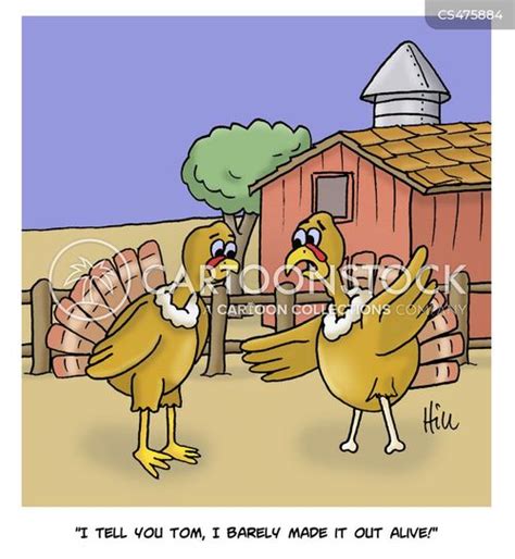 Turkey Legs Cartoons and Comics - funny pictures from CartoonStock