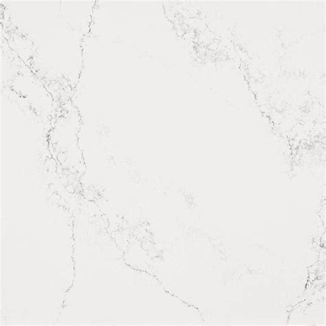 Caesarstone 10 in. x 5 in. Quartz Countertop Sample in Empira White 5151 - The Home Depot