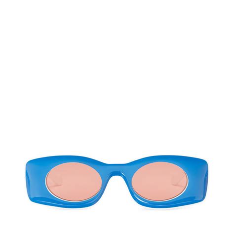 LOEWE Paula Sunglasses Blue/White | Sunglasses, Blue and white, Sunglasses gift