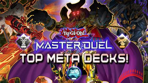 Top 10 META Decks In Yu-Gi-Oh Master Duel! (Play This To Win!) - YouTube