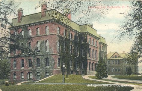 Vintage Rochester: University of Rochester 1900 - Postcard View