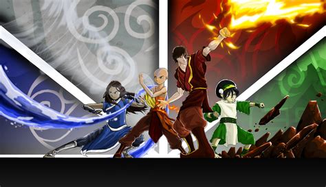 Avatar: The Four Elements by agentspymonkey on DeviantArt