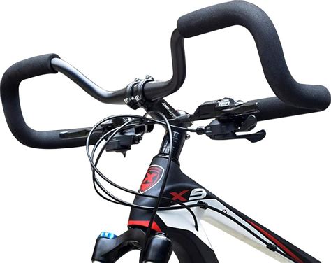 Huntfgold Touring Bicycle Butterfly Handlebars Trekking Cycling Handle Bars + Sponge Foam Tube ...