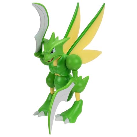 Pokémon 7cm Battle Feature Figure Scyther | Smyths Toys UK