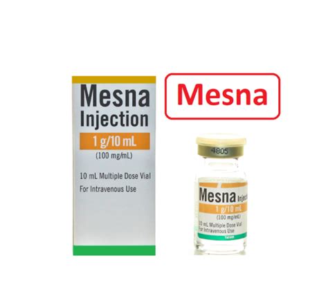 Mesna (Mesnex, Ifomes) - Uses, Dose, Side effects, MOA, Brands