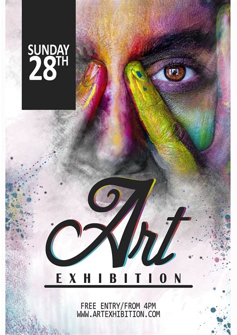 Art Exhibition Poster Design. on Behance