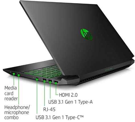 HP Pavilion 15-ec1073dx Gaming Laptop – Laptop Specs