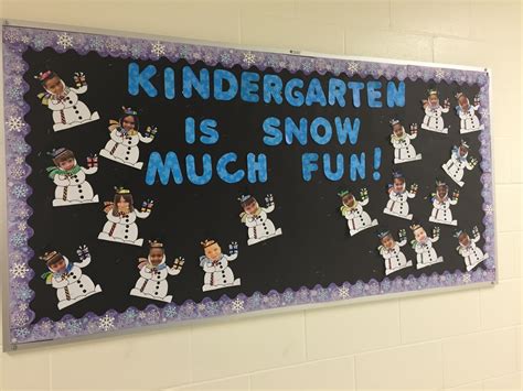 Winter Bulletin Board - Kindergarten Rocks