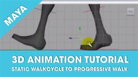 Progressive Walk cycle animation in maya TUTORIAL | Animation tutorial ...