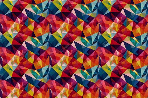 Premium Photo | Colorful abstract geometric background