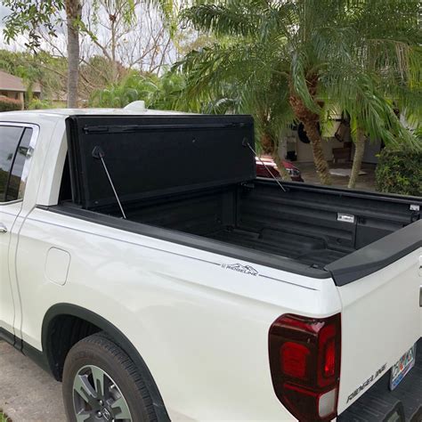 Exceed tonneau cover on 2018 Honda Ridgeline | Honda ridgeline, Tonneau cover, Honda