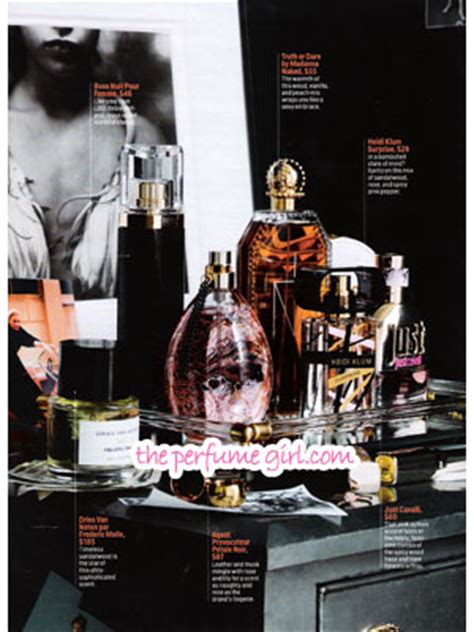 Heidi Klum Surprise Fragrances - Perfumes, Colognes, Parfums, Scents resource guide - The ...