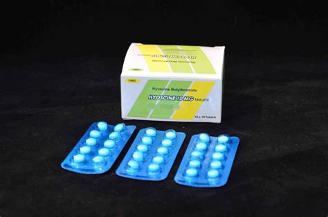 Hyoscine Butylbromide Tablet BP 10mg China Manufacturer