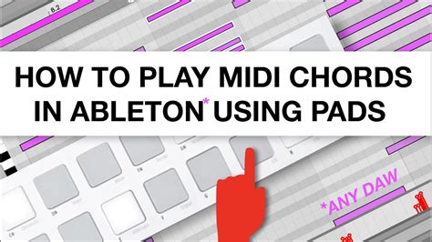 HOW TO PLAY MIDI CHORDS IN ABLETON USING PADS (FREE Ripchord VST Video Tutorial) - YouTube