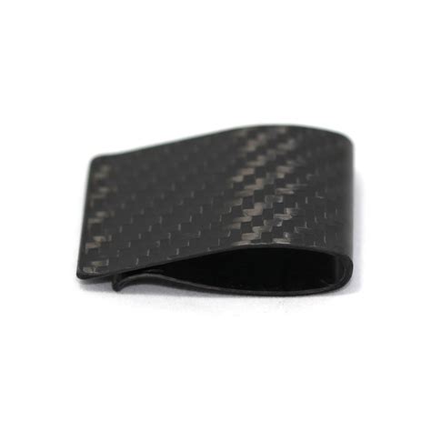 Carbon Fiber Money Clip - Carbon Fiber Gear - Touch of Modern