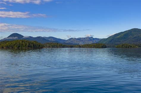 Canadian Inside Passage, Coastal Route of British Columbia, Canada Stock Image - Image of ocean ...