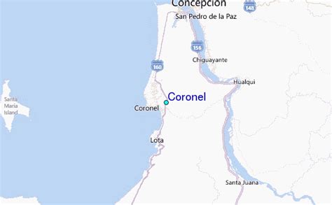 Coronel Tide Station Location Guide