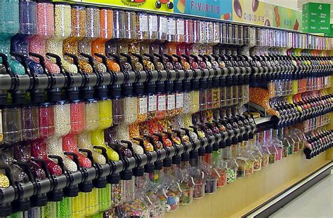 Candy Store Displays | sample from the bulk section at my grocers!! | Candy store display ...