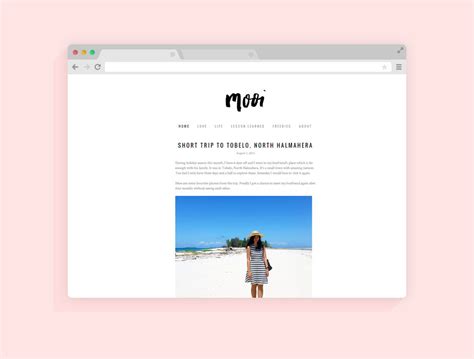 Minimalist Blog Templates