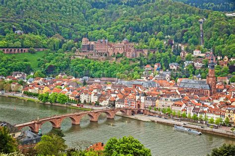 Heidelberg old town, Germany | Stock image | Colourbox