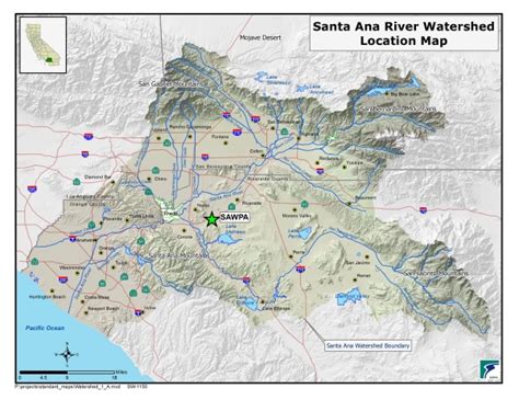 Santa Ana Watershed Map | Your SoCal Tap Water