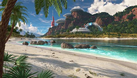 ArtStation - Future Beach