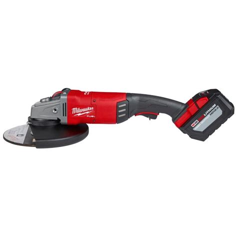 Milwaukee M18 FUEL 7 in/9 in Cordless Large Angle Grinder by Milwaukee ...