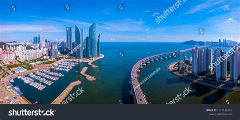 Aerial View Busan City Skyline View Stock Photo 1591137214 | Shutterstock