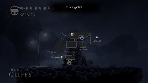 Hollow Knight Howling Cliffs Map - Maping Resources