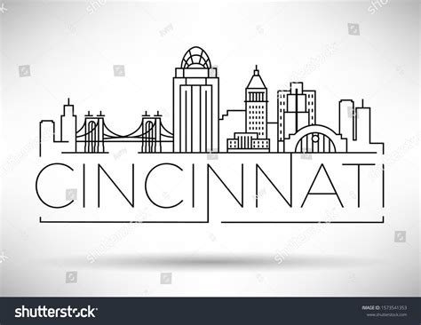 1,508 Cincinnati Skyline Images, Stock Photos & Vectors | Shutterstock