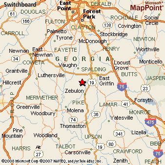 Where is Williamson, Georgia? see area map & more