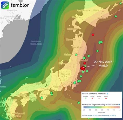 japan-earthquake-fukushima-map - Temblor.net