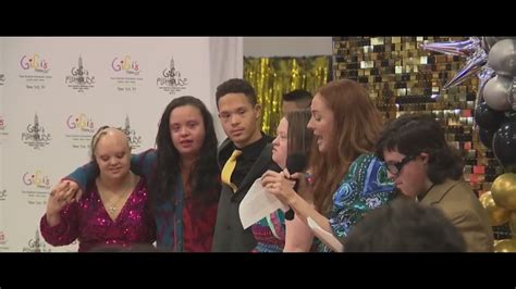 NYC fashion show features models with Down syndrome: “I love seeing the joy” - YouTube