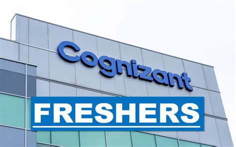 Cognizant Careers Opportunities for Graduate Entry Level Fresher role | Cognizant Internship and ...