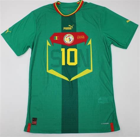 Senegal football team jersey CAN 2022