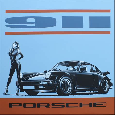 Acrylic on canvas Porsche | Vintage porsche, Porsche cars, Classic porsche