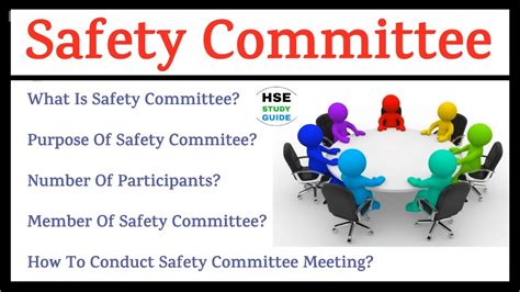 Safety Committee Meeting || How To Conduct Safety Committee Meeting ...