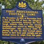 Profile America: First Professional Football Game | The Bronx Chronicle