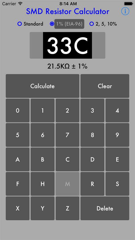 SMD Resistor Code Calculator - VoutsasApps