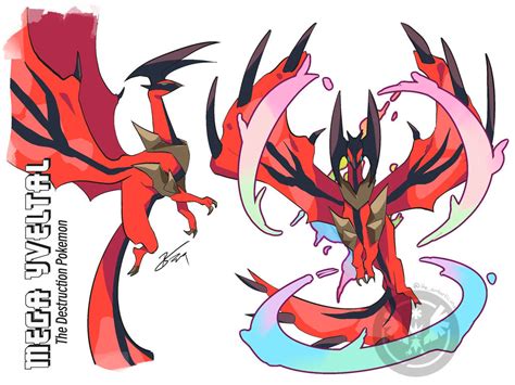 Mega Yveltal by Antarticuno on DeviantArt