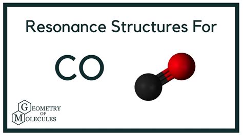 Carbon Monoxide Resonance Structures