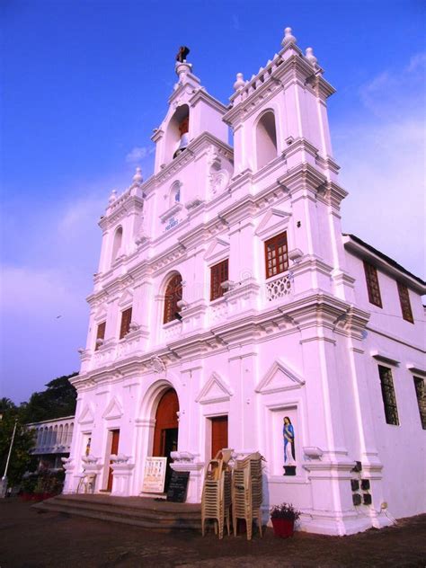 Church of Our Lady of the Immaculate Conception in Panaji Stock Photo ...