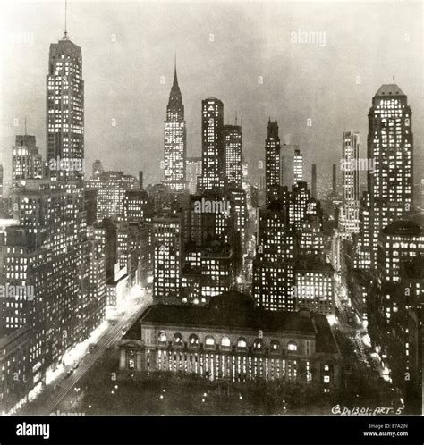 New York Skyline 1930