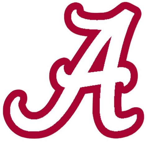 printable university of alabama logo - Clip Art Library