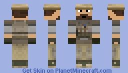 Call of Duty MW3 Captain price Minecraft Skin