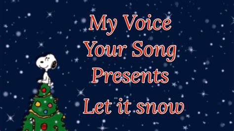 Let it snow -Cover Song - YouTube